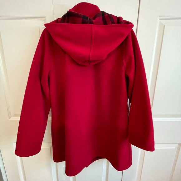 Susan Graver Weekend Reversible Polar Fleece Coat - Large - Picture 4 of 9